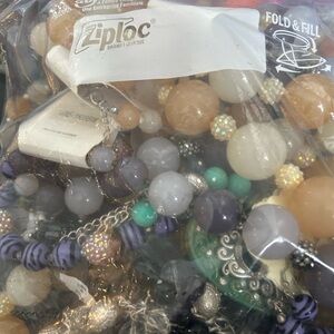 Mixed Bead and Chain Jewelry Collection
